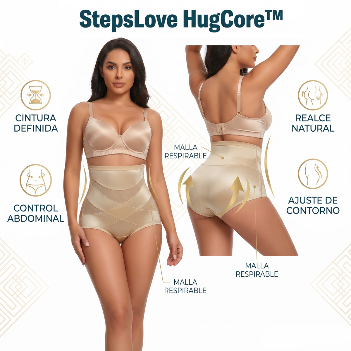 StepsLove HugCore™ + Método 90 Días Soporte y acompañamiento para tu postparto