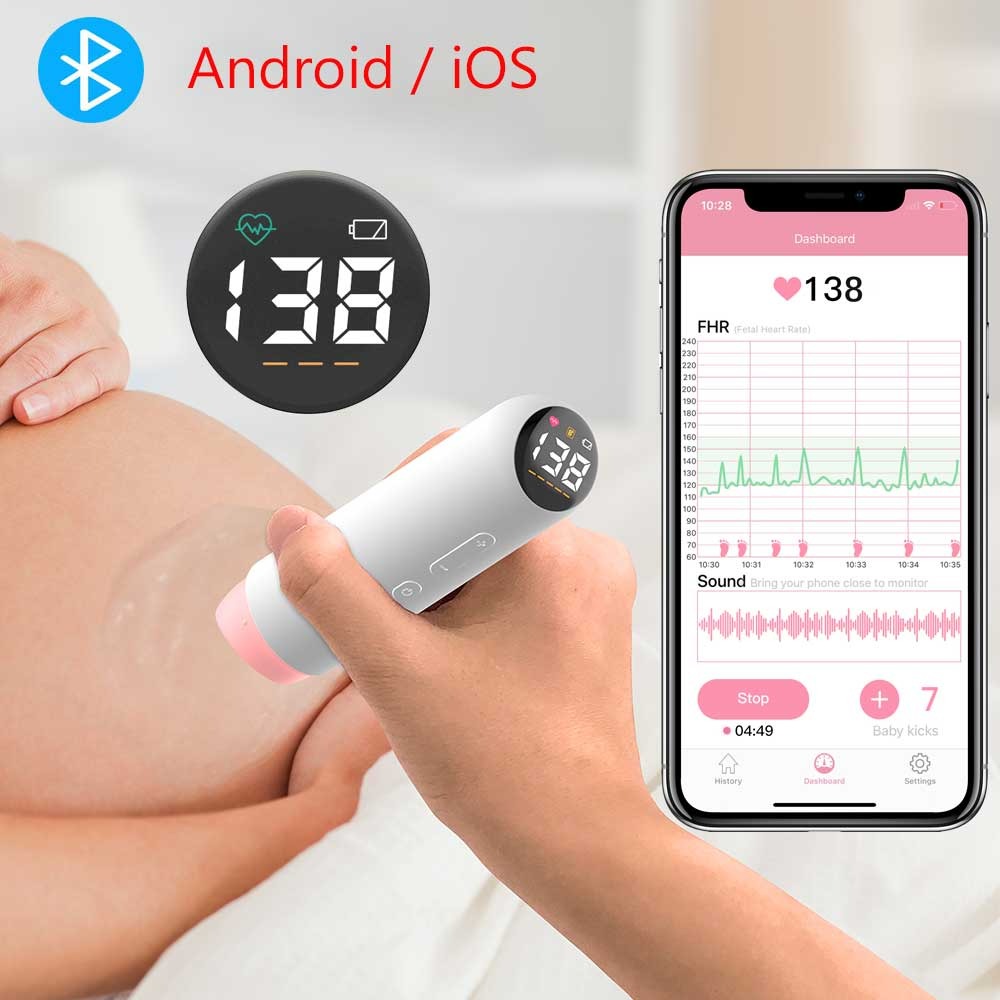 Doppler fetal tipo lápiz usable
