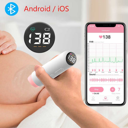 Doppler fetal tipo lápiz usable