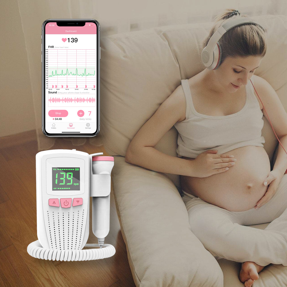 Ultrasound Baby Heart Rate Monitor