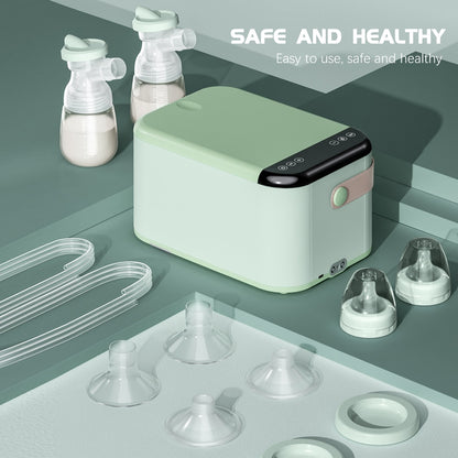 Máquina extractora de leche automática con esterilizador UV