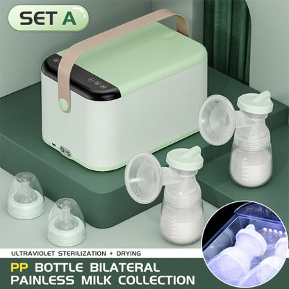 Máquina extractora de leche automática con esterilizador UV