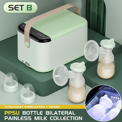 Máquina extractora de leche automática con esterilizador UV